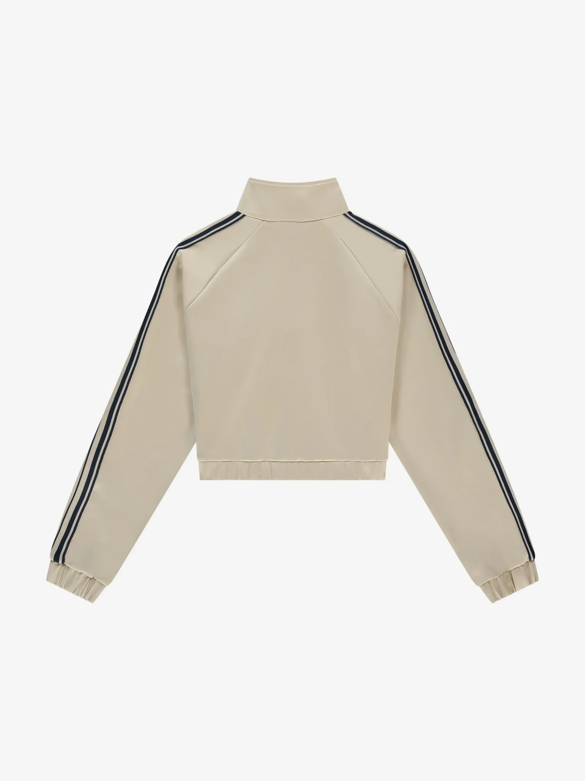 Kort vest met strepen aan zijkant