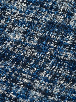 Korte aansluitende skort van tweed