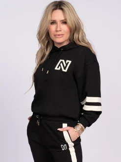 Korte hoodie met N-logo