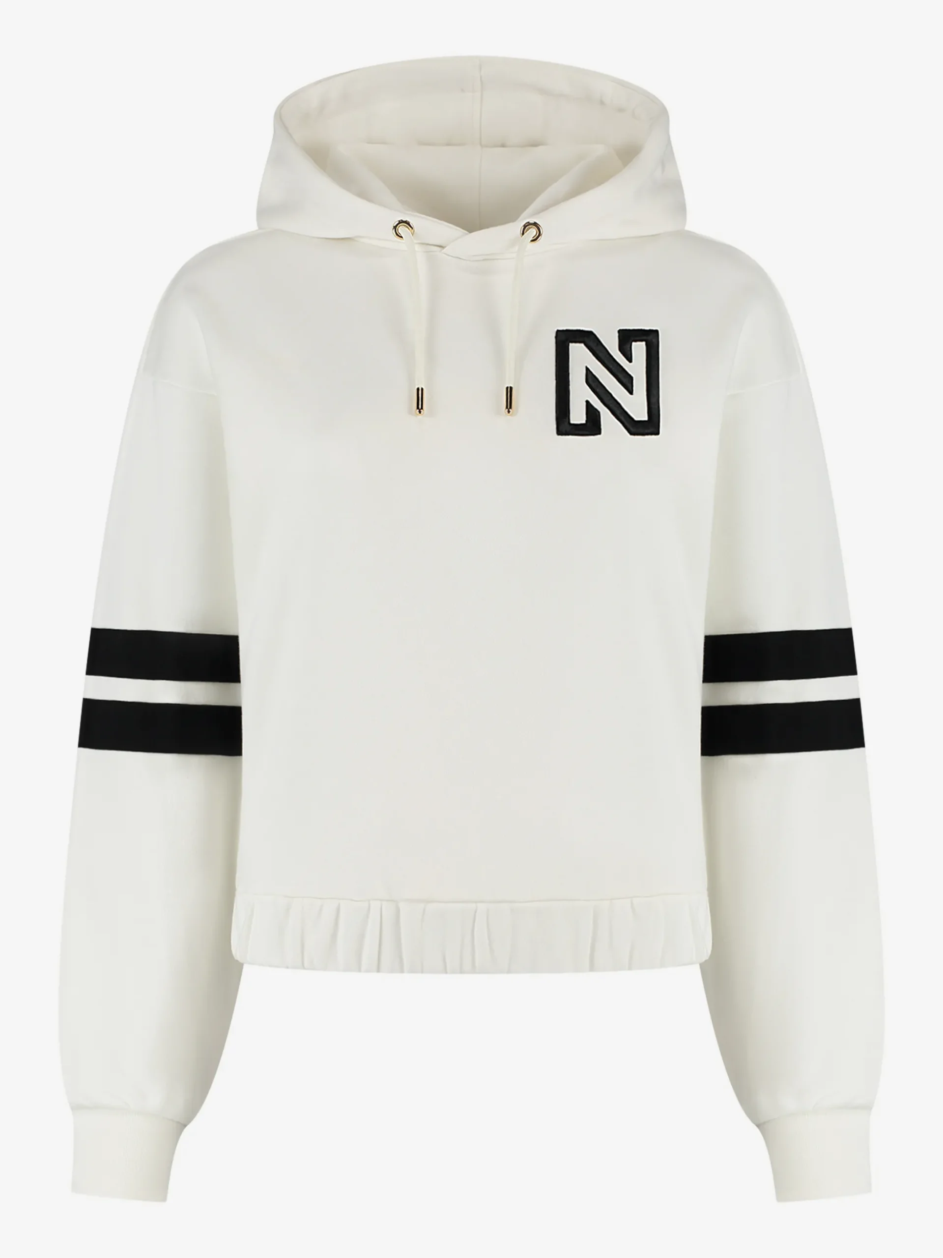 Korte hoodie met N-logo