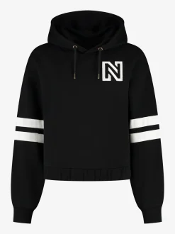 Korte hoodie met N-logo