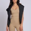 Korte sportieve bodysuit met NIKKIE-logo
