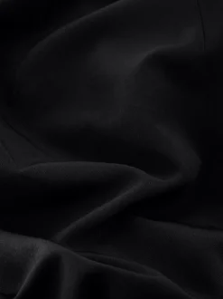 Lange jurk met centrale split