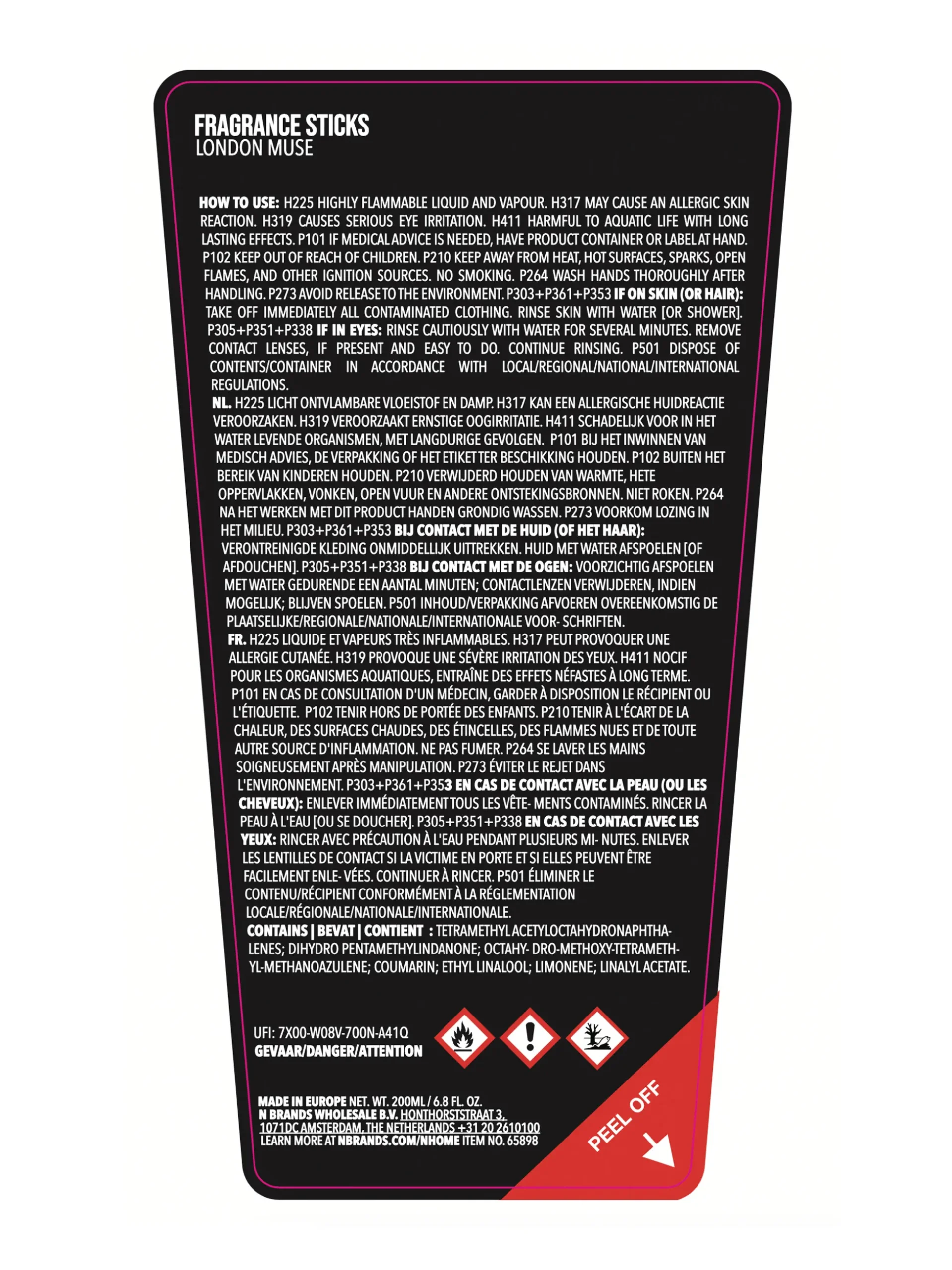 London Muse Fragrance sticks