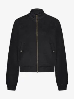 Losvallend jack met logo patroon