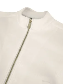 Losvallend jack met logo patroon