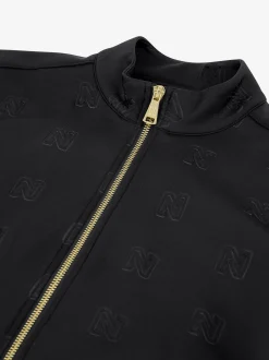 Losvallend jack met logo patroon