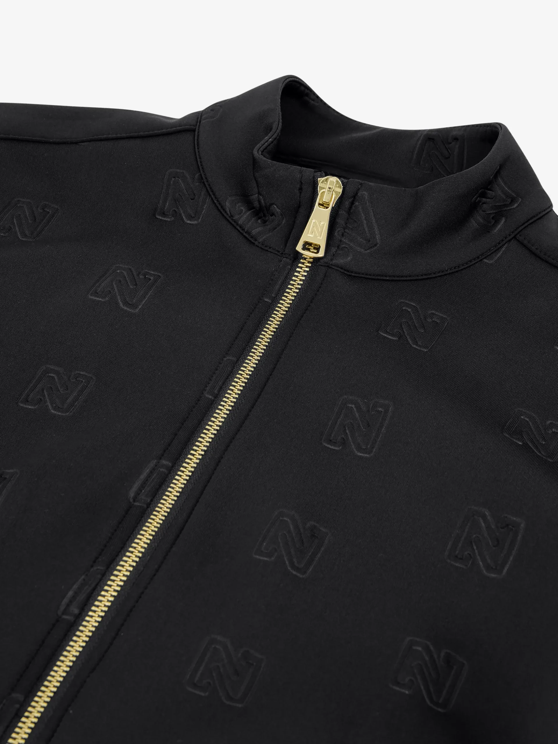 Losvallend jack met logo patroon