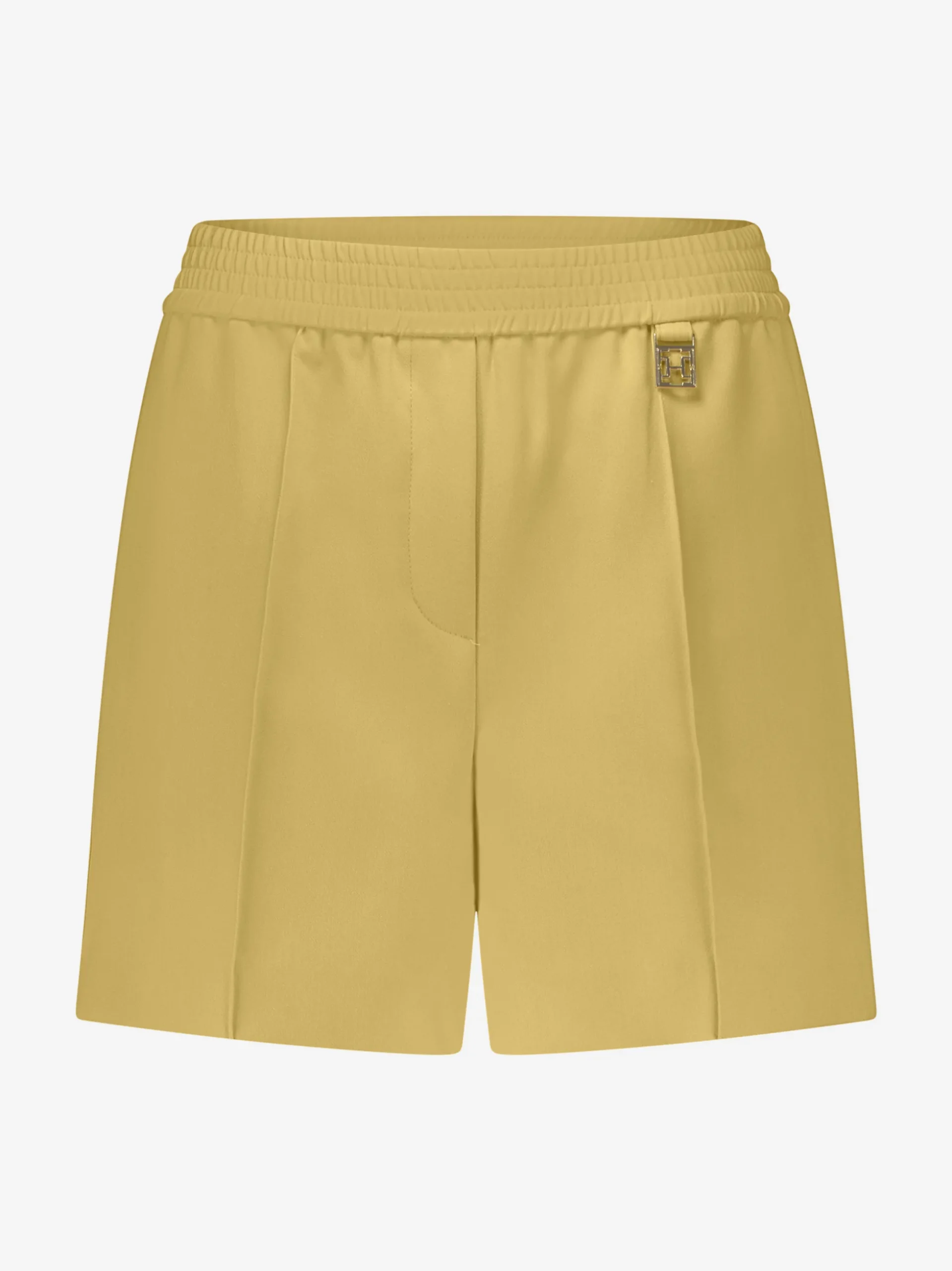 Losvallend short met elastische tailleband en logo
