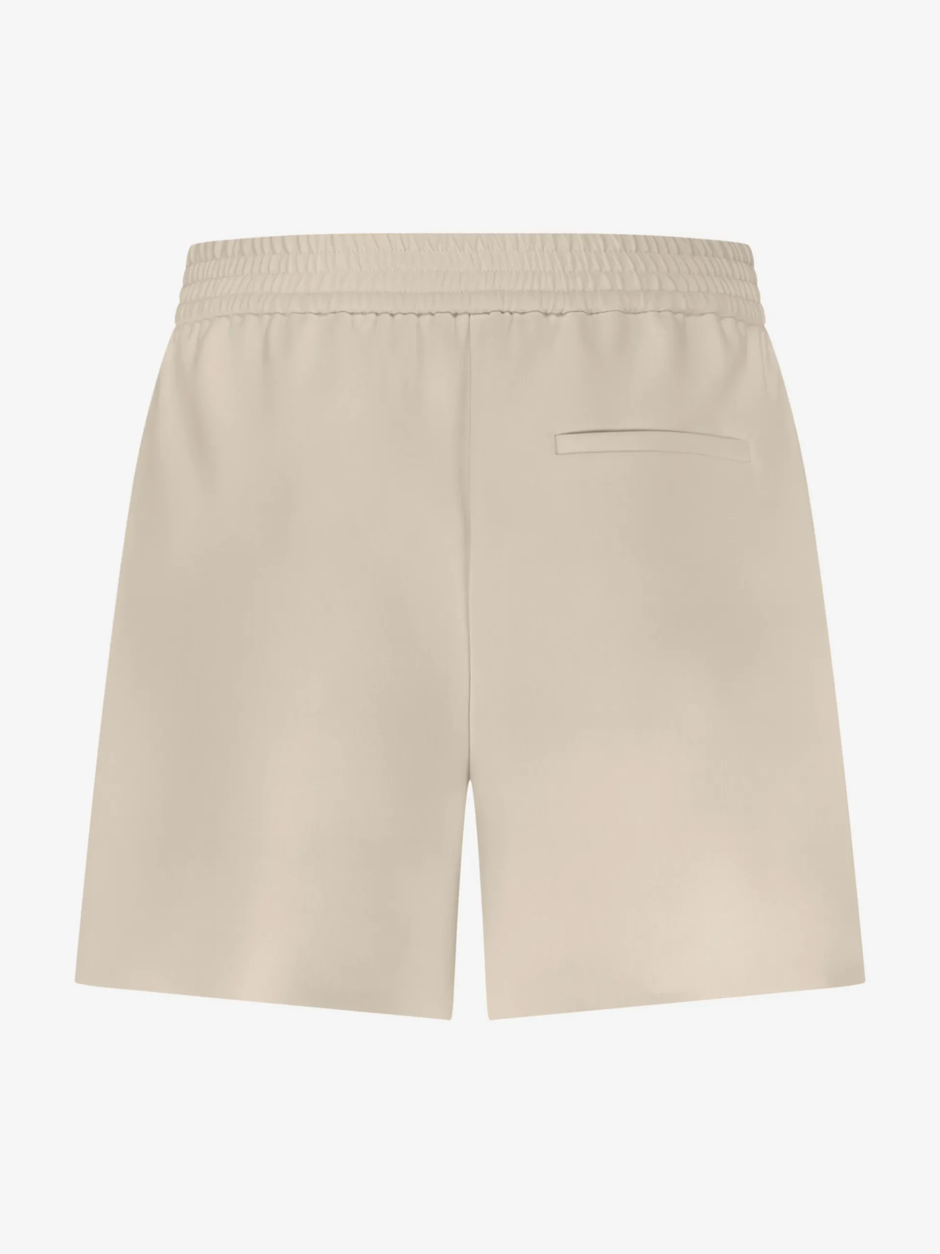 Losvallend short met elastische tailleband en logo