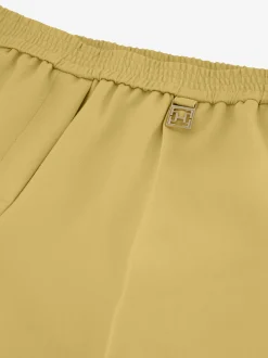 Losvallend short met elastische tailleband en logo