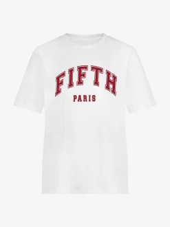 Losvallend T-shirt met FH logo