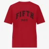 Losvallend T-shirt met FH logo