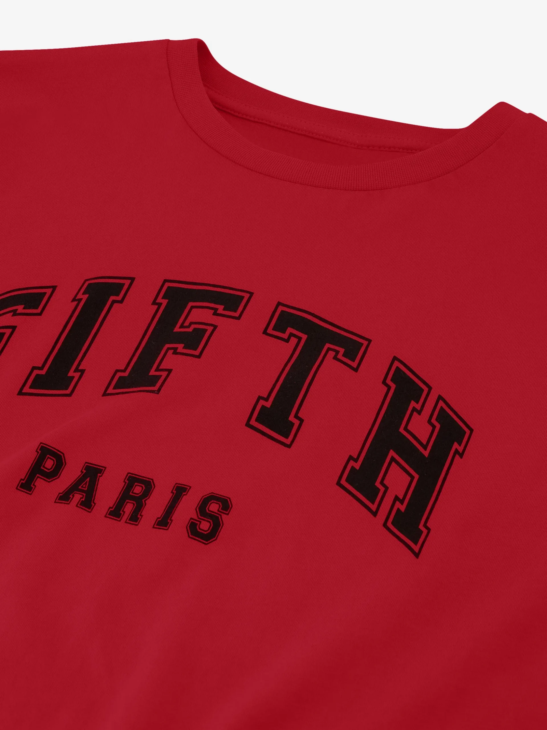 Losvallend T-shirt met FH logo