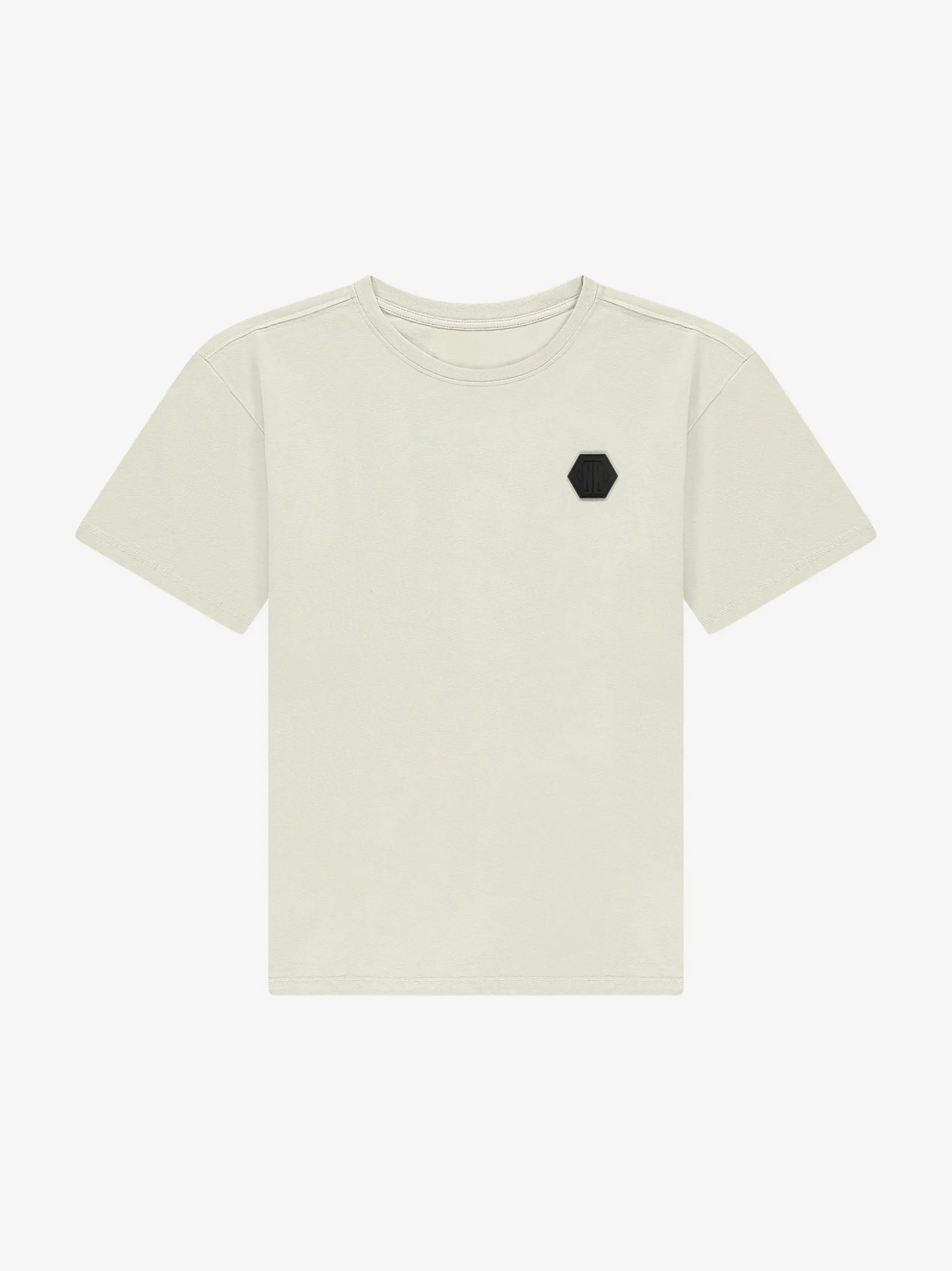 Losvallend T-shirt met N&N logo patch