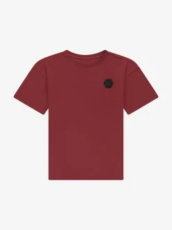 Losvallend T-shirt met N&N logo patch