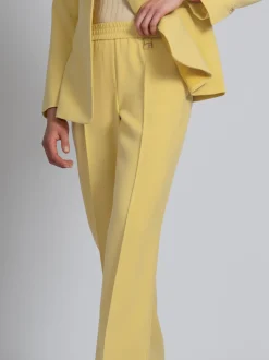 Losvallende broek met elastische taille en FH logo