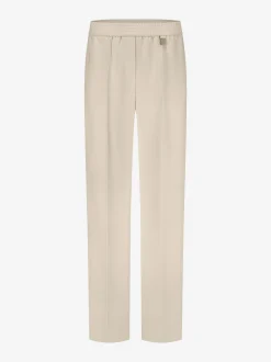 Losvallende broek met elastische taille en FH logo
