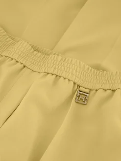 Losvallende broek met elastische taille en FH logo
