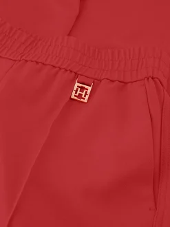 Losvallende broek met FH logo en elastische tailleband