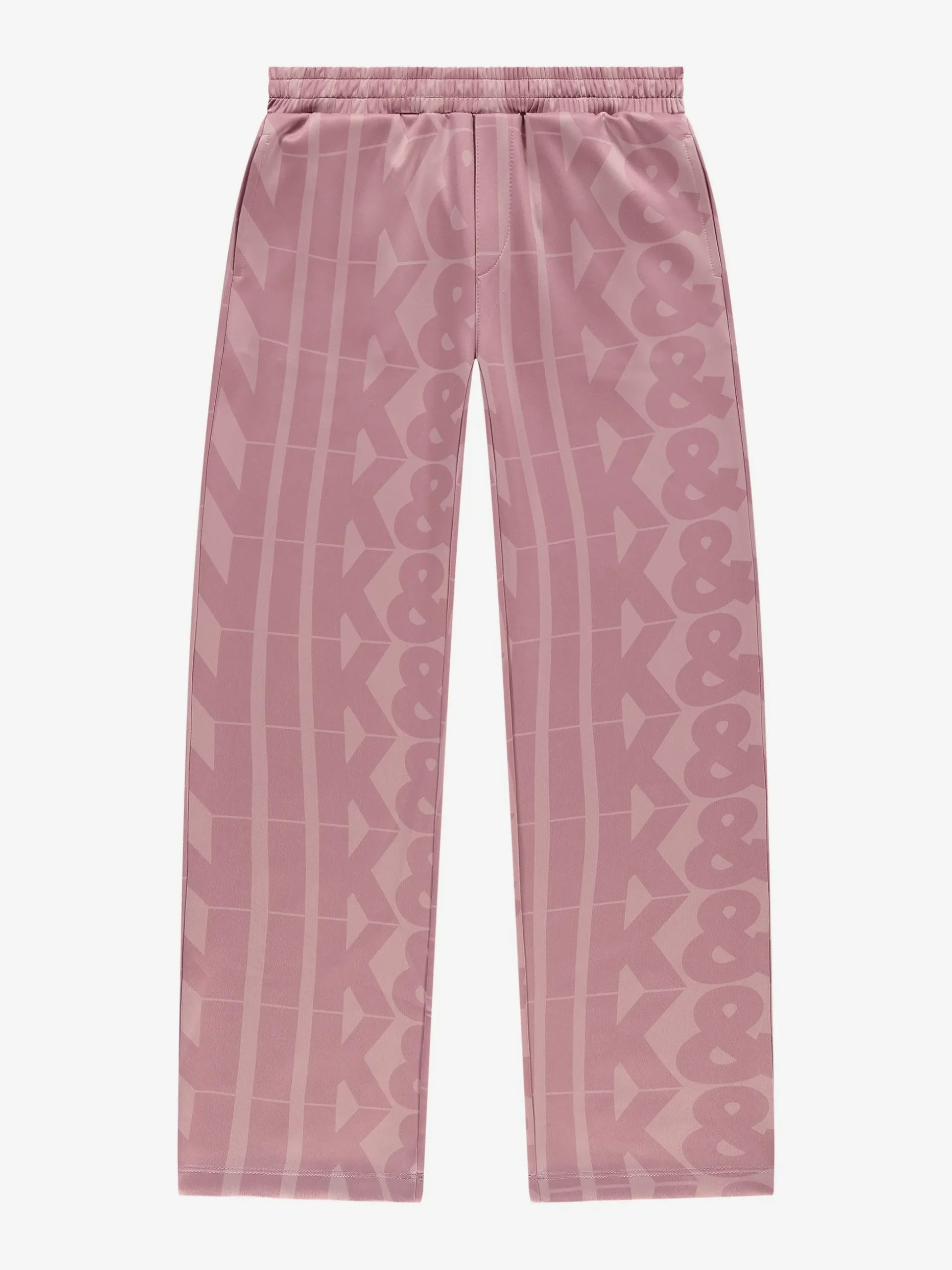 Losvallende joggingbroek met N&N logo patroon