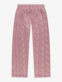 Losvallende joggingbroek met N&N logo patroon
