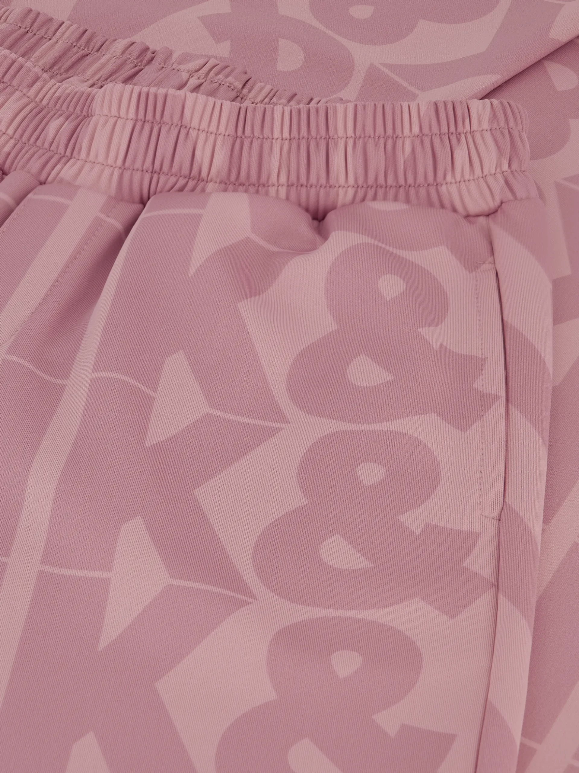 Losvallende joggingbroek met N&N logo patroon