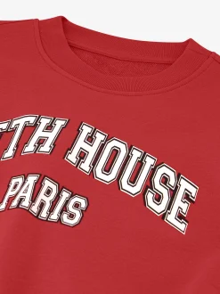 Losvallende sweater met FIFTH HOUSE logo