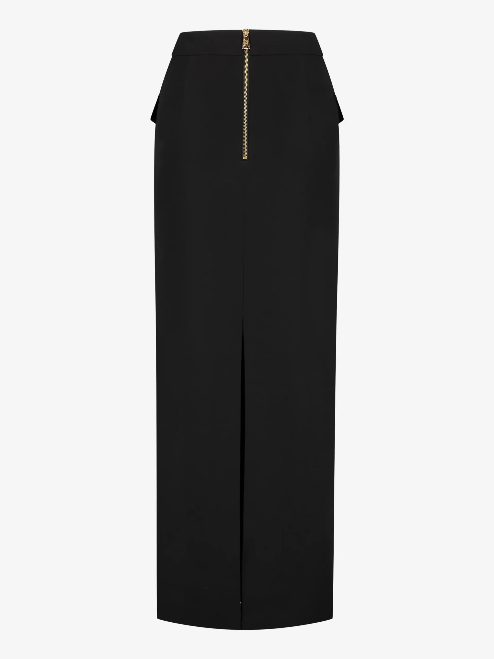 Maxi rok met split aan achterkant