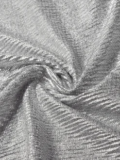 One shoulder top met strik op schouder