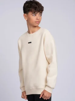 Oversized sweater met grafische print op rug