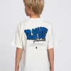 Oversized T-shirt met grafische opdruk op rug