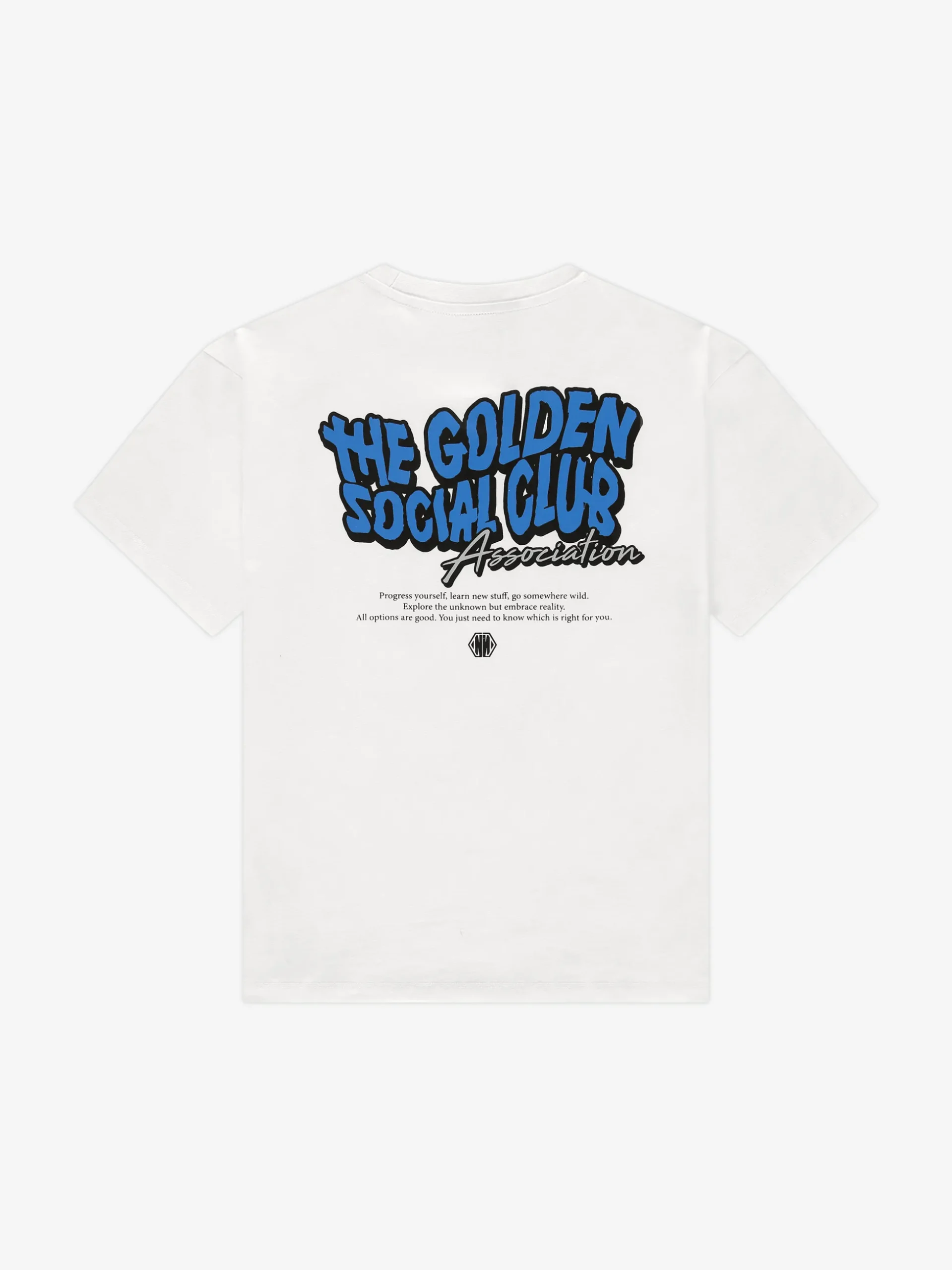 Oversized T-shirt met grafische opdruk op rug