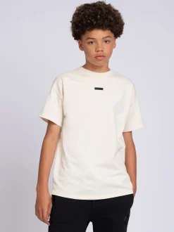 Oversized T-shirt met print op rug