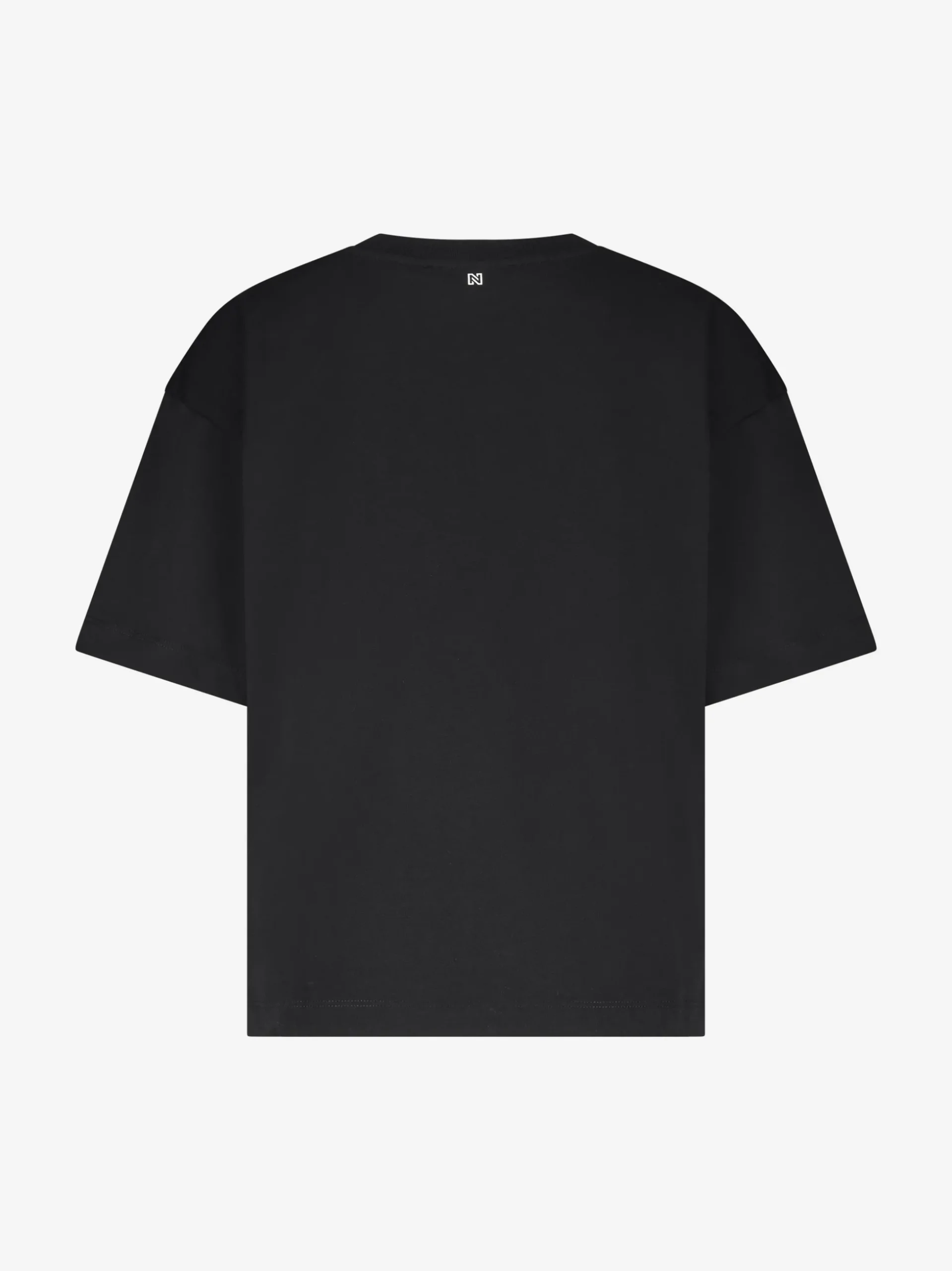Oversized T-shirt met strass steentjes