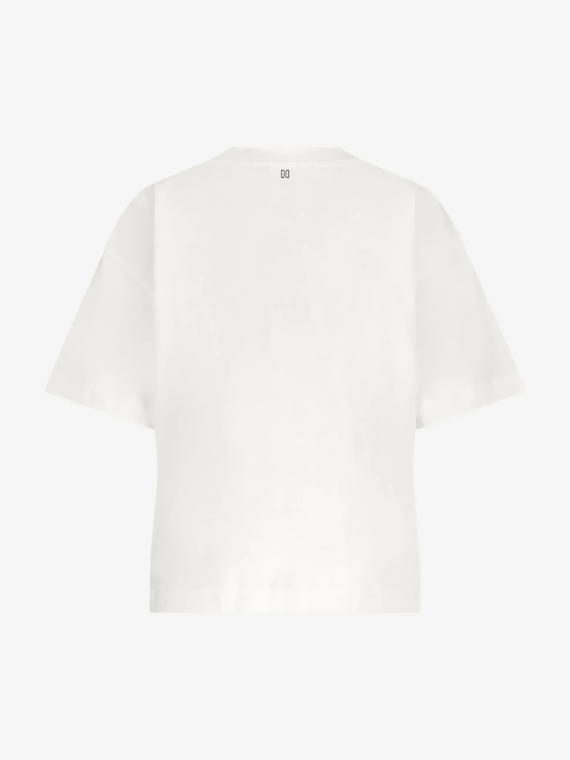 Oversized T-shirt met strass steentjes