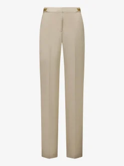 Pantalon met ketting detail