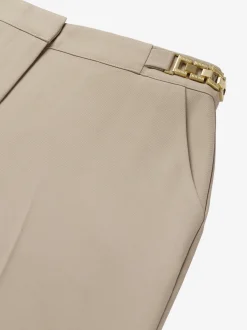 Pantalon met ketting detail