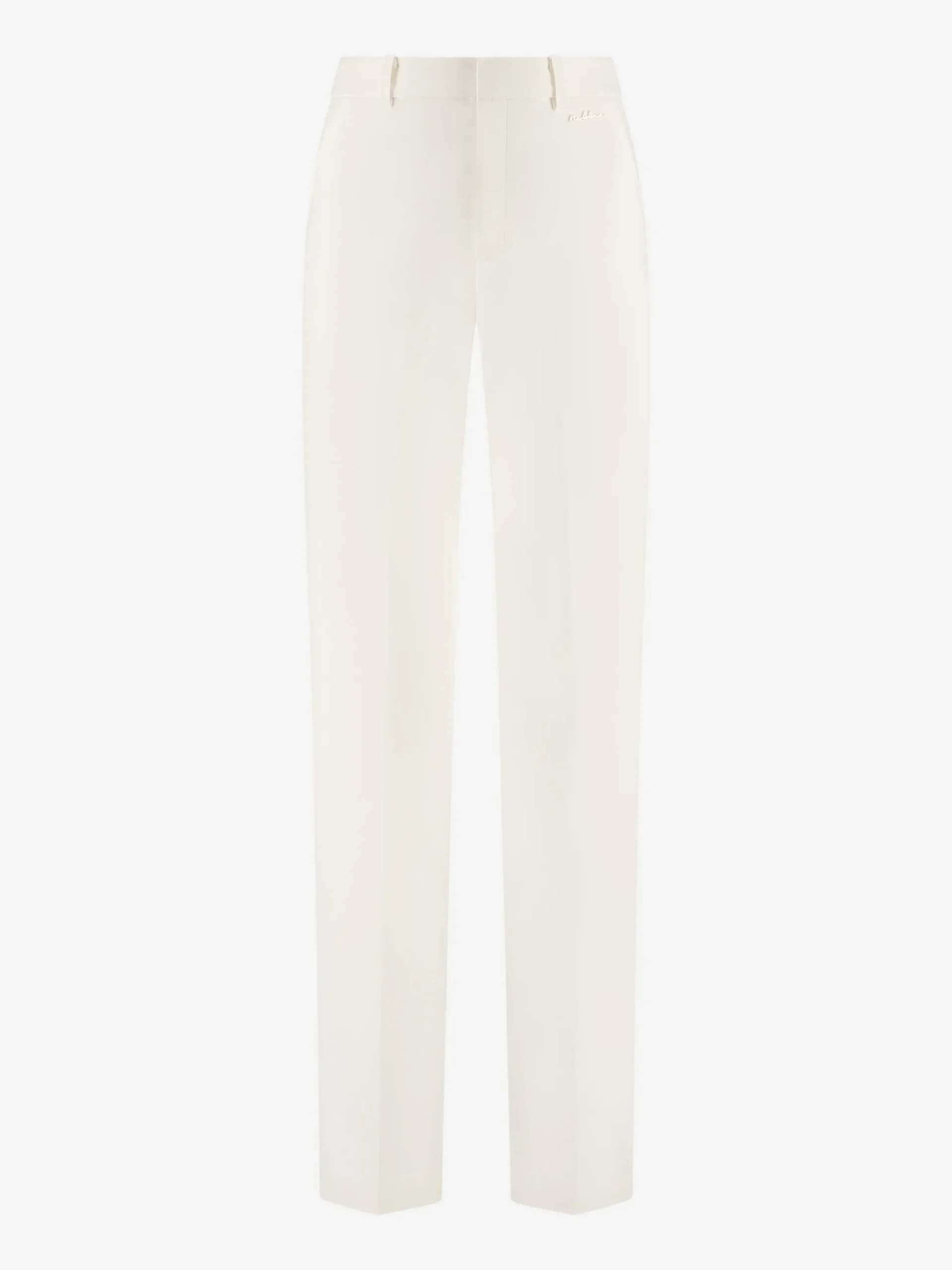 Pantalon met rechte pijpen