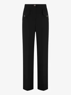 Pantalon met rechte pijpen en NIKKIE details