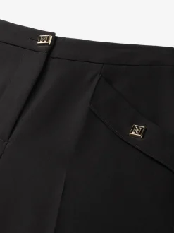 Pantalon met rechte pijpen en NIKKIE details