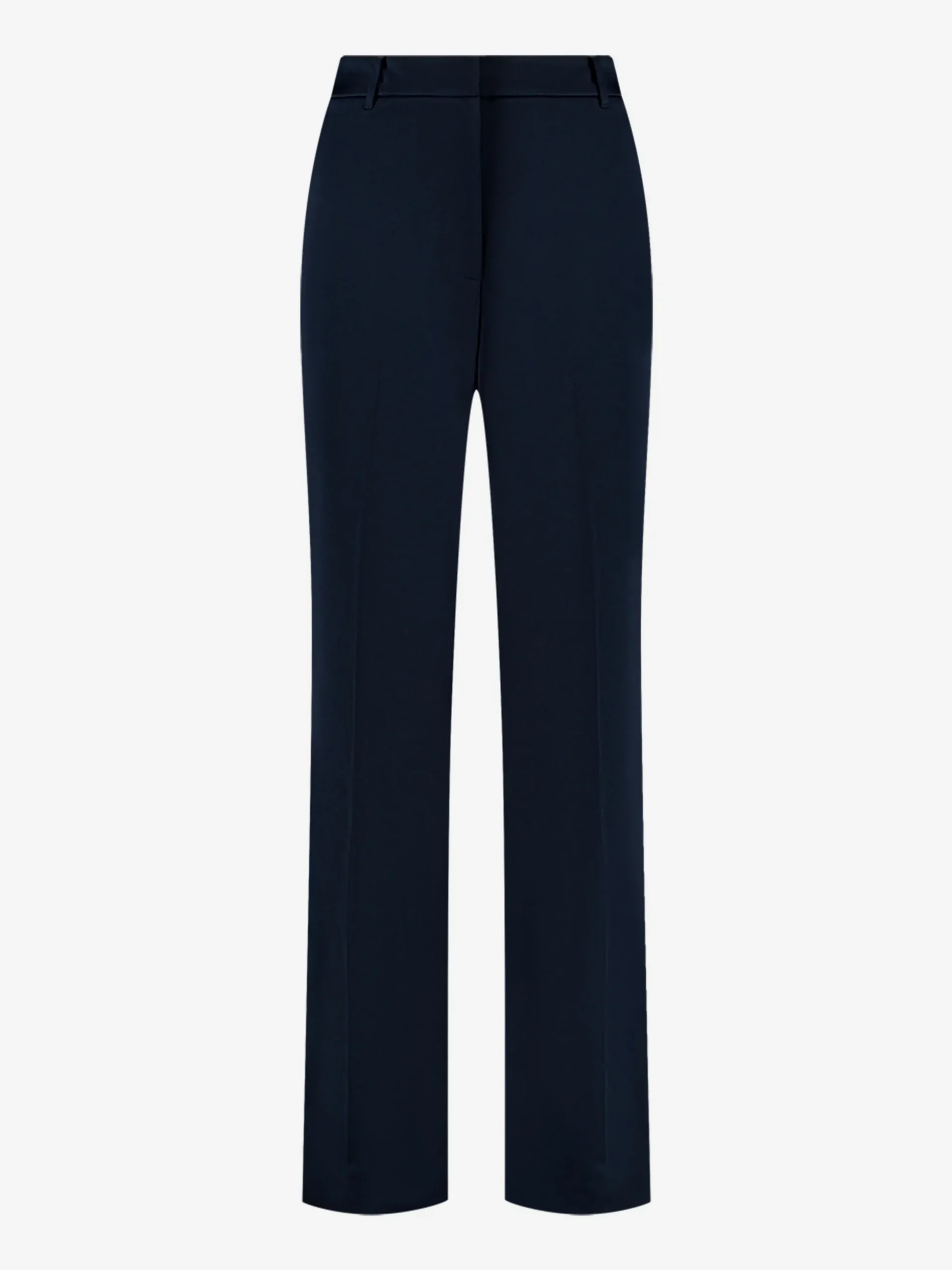 Pantalon met strepen en knopen op zijkant