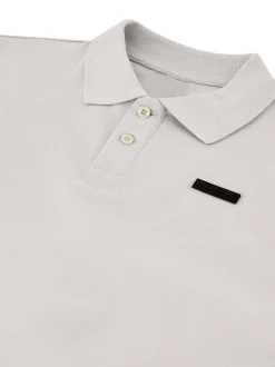Polo met logo patch