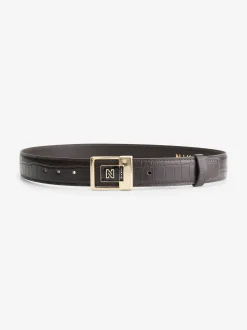 Riem met croco patroon en NIKKIE gesp