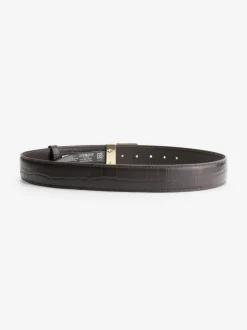 Riem met croco patroon en NIKKIE gesp