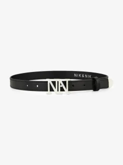 Riem van imitatieleer met N&N gesp