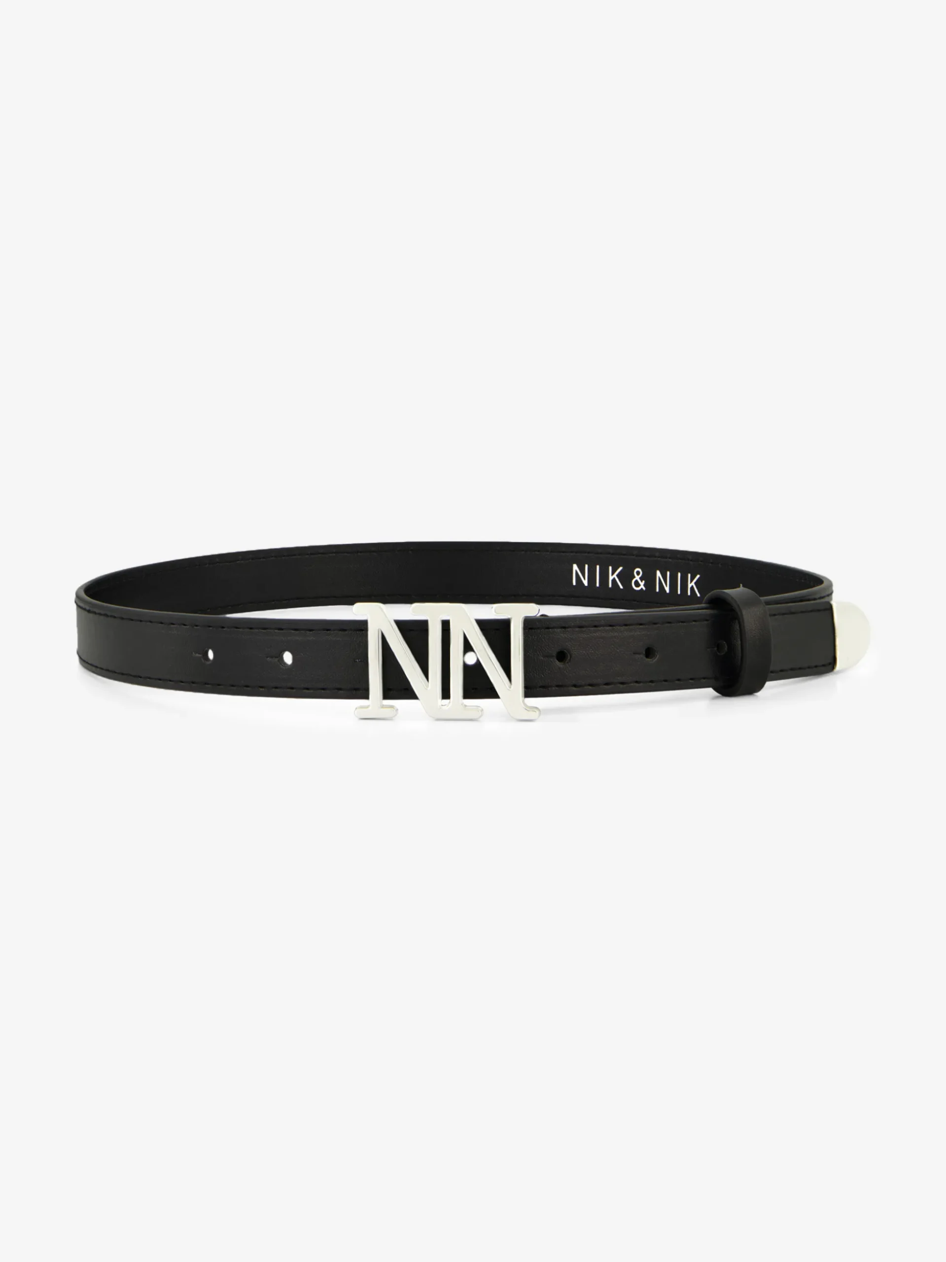 Riem van imitatieleer met N&N gesp