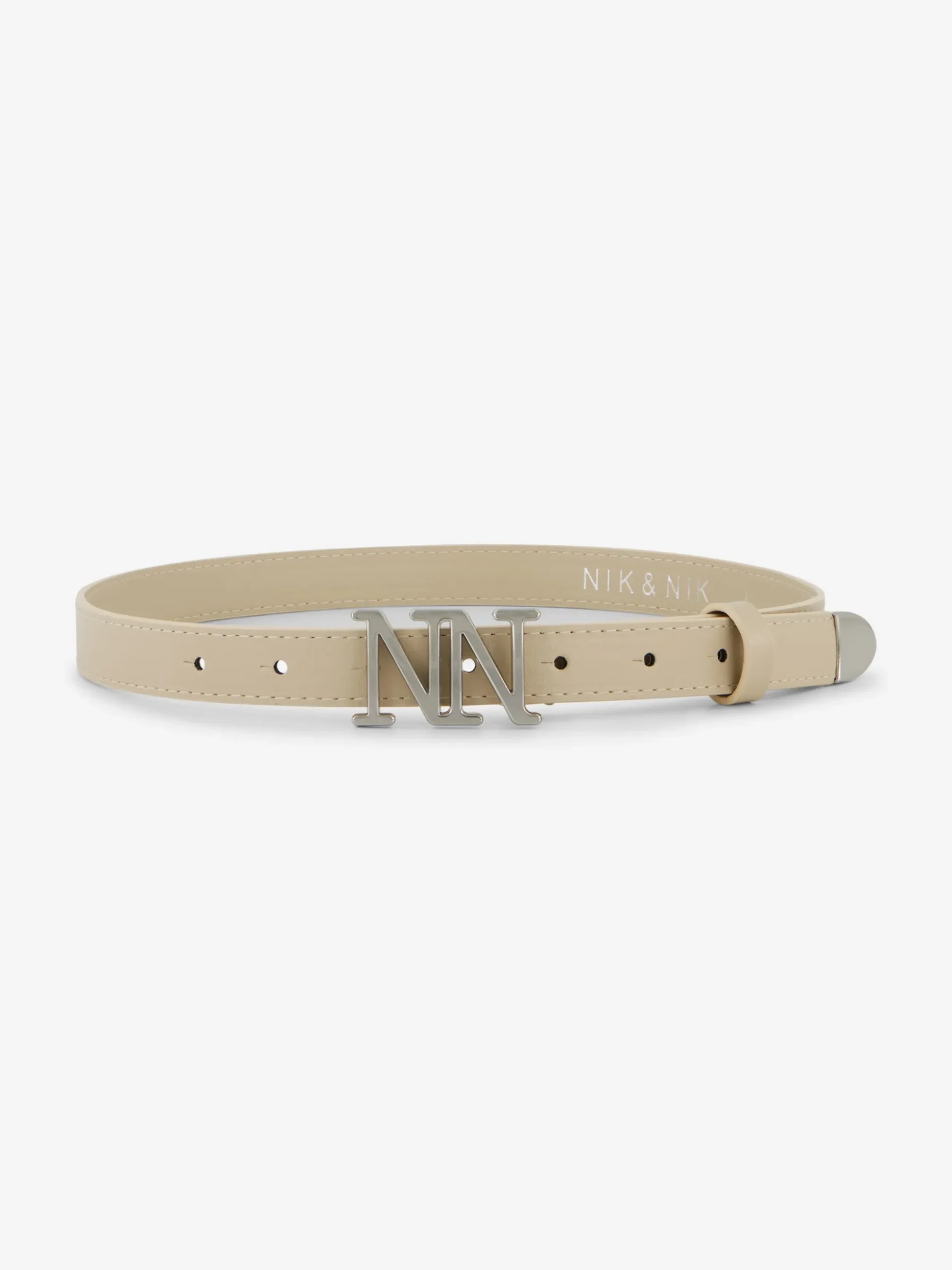 Riem van imitatieleer met N&N gesp