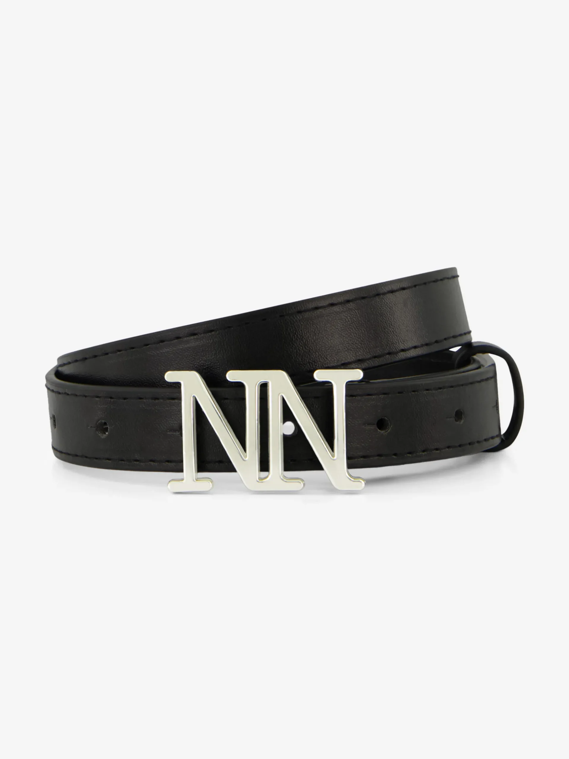 Riem van imitatieleer met N&N gesp