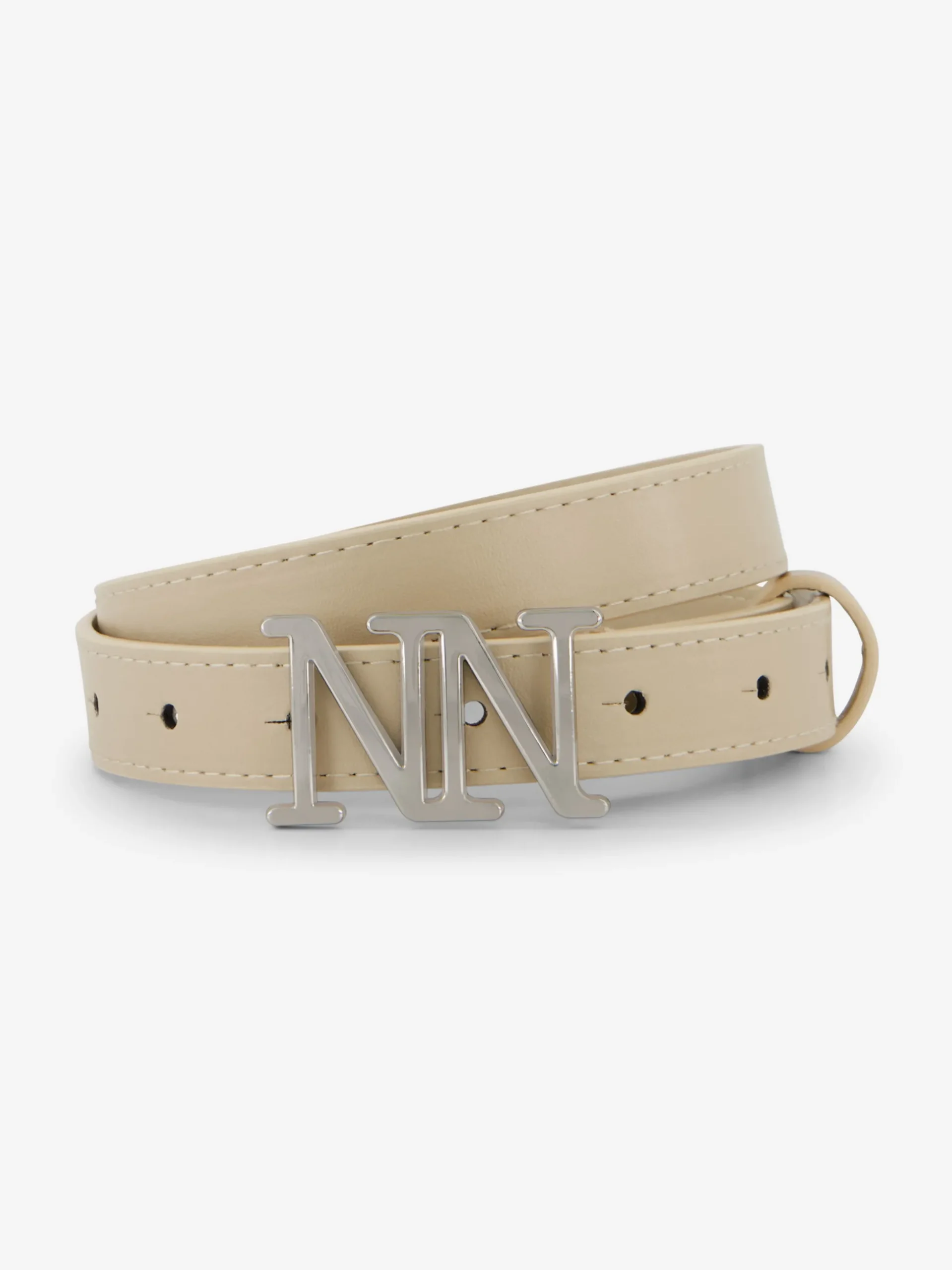Riem van imitatieleer met N&N gesp
